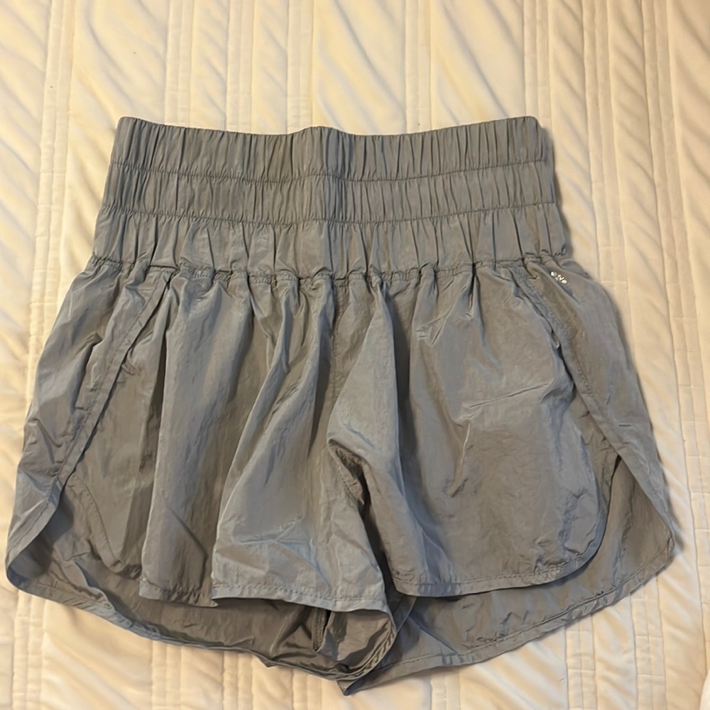 Grey/Silver Free People Shorts